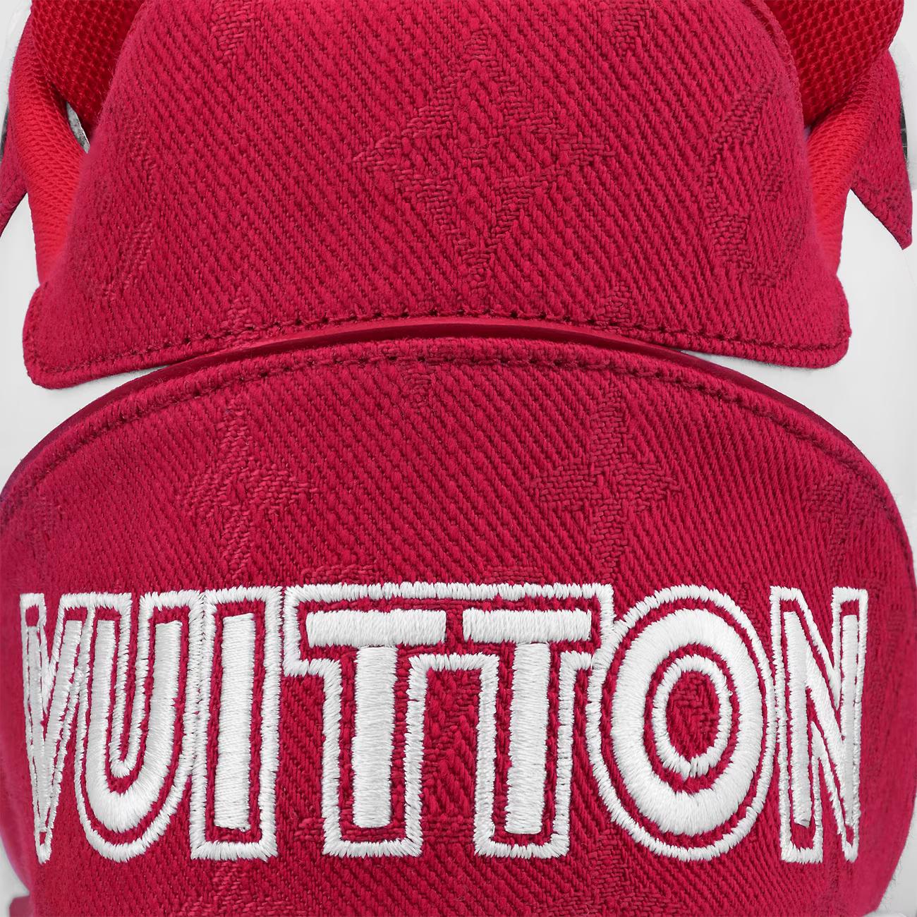 Giày Louis Vuitton Thể Thao Trainer Nam Đỏ